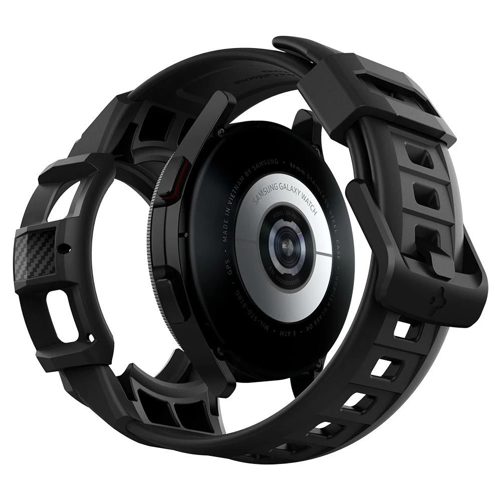 Samsung Galaxy Watch 4 telefoni ümbris must SPIGEN Rugged Armor PRO Classic