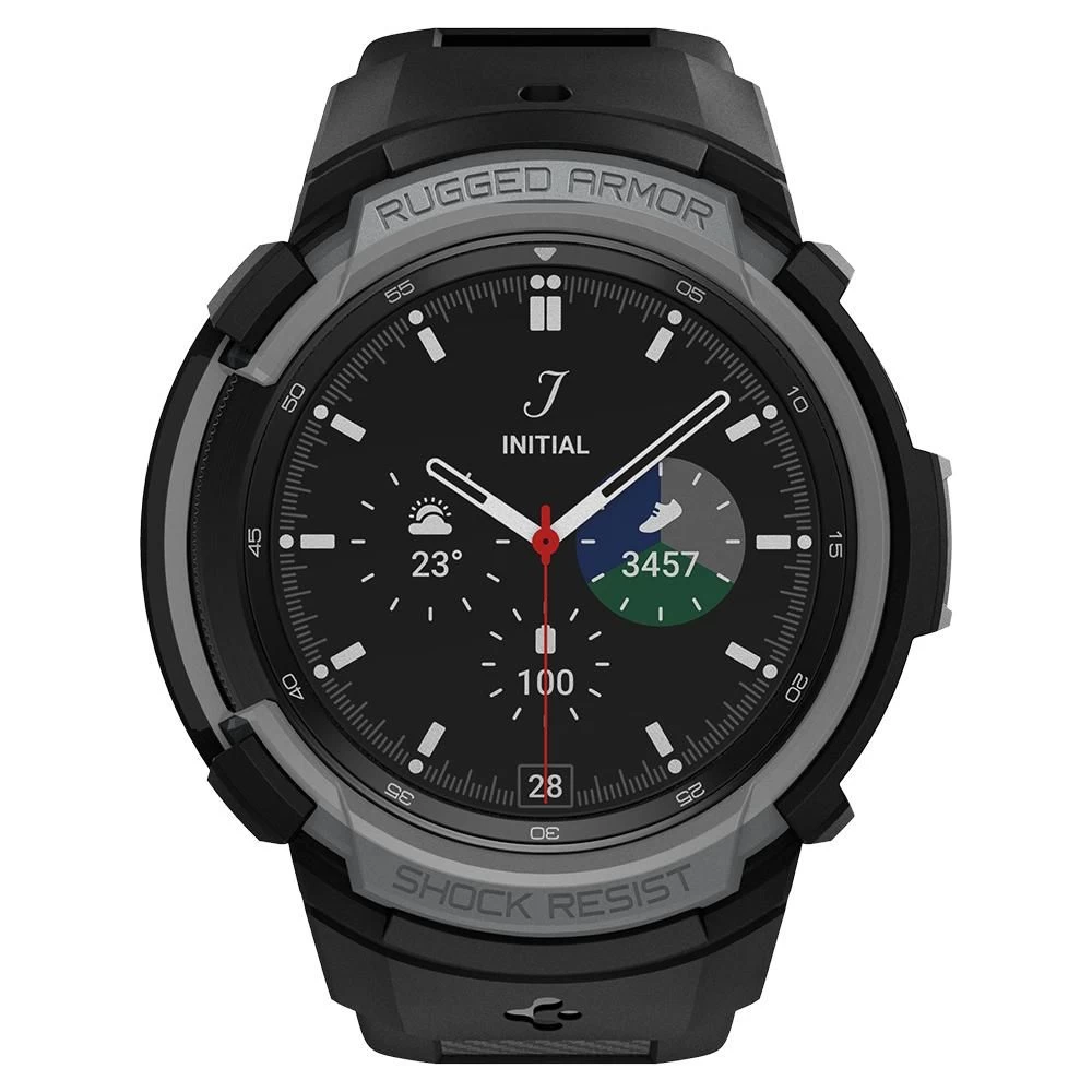 Samsung Galaxy Watch 4 telefoni ümbris must SPIGEN Rugged Armor PRO Classic