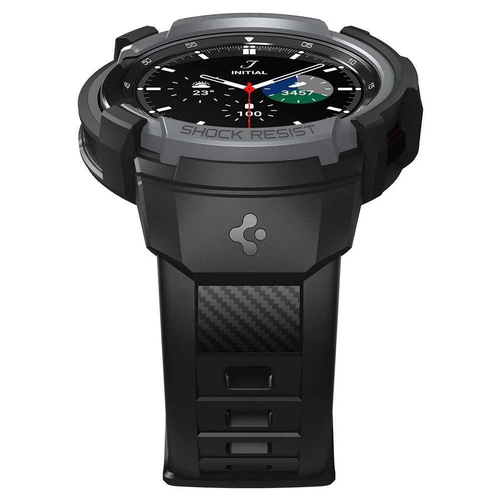 Samsung Galaxy Watch 4 telefoni ümbris must SPIGEN Rugged Armor PRO Classic