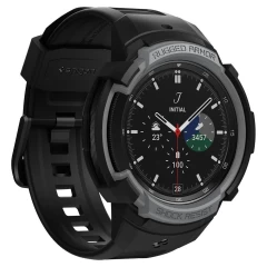 Samsung Galaxy Watch 4 telefoni ümbris must SPIGEN Rugged Armor PRO Classic