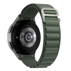 Samsung Galaxy Watch 4 telefoni ümbris roheline TECH-PROTECT NYLON PRO (40 / 42 44 45 46 mm)