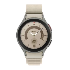 Samsung Galaxy Watch 4 telefoni ümbris valge TECH-PROTECT NYLON PRO (40 / 42 44 45 46 mm)
