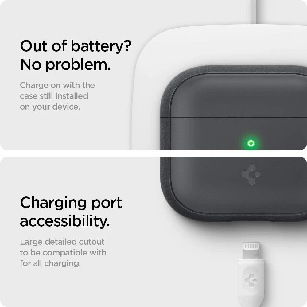 Apple AirPods 3 dėklas  SPIGEN Silicon Fit