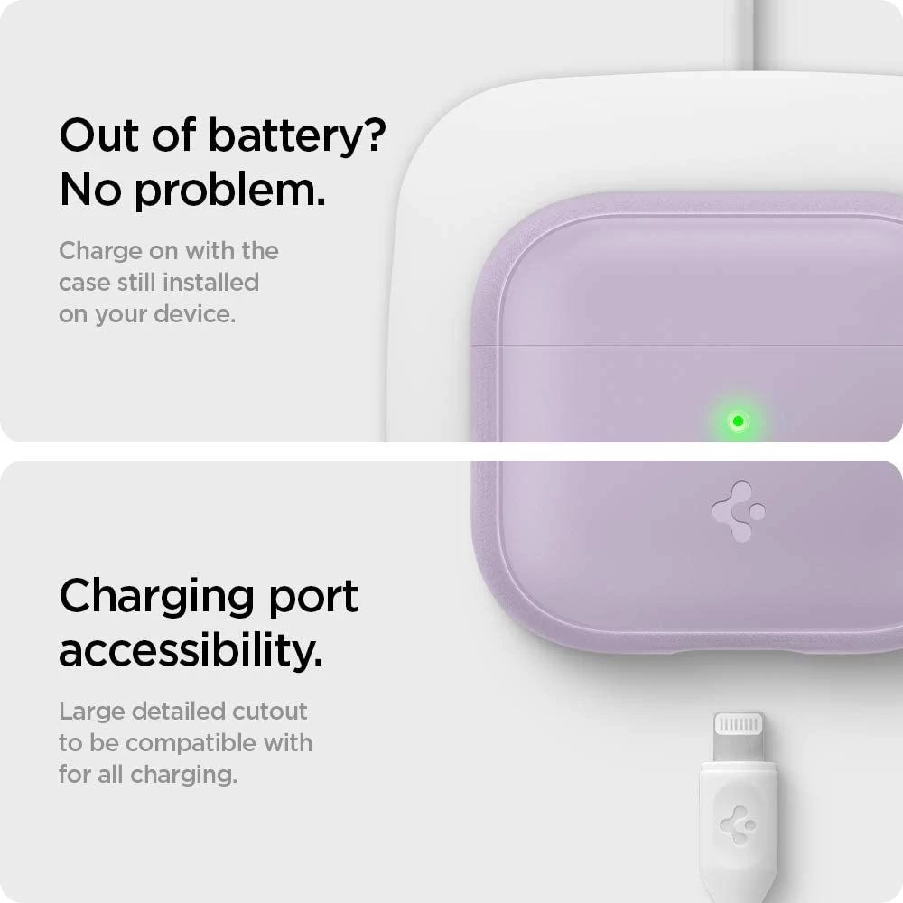 Apple AirPods 3 dėklas  SPIGEN Silicon Fit