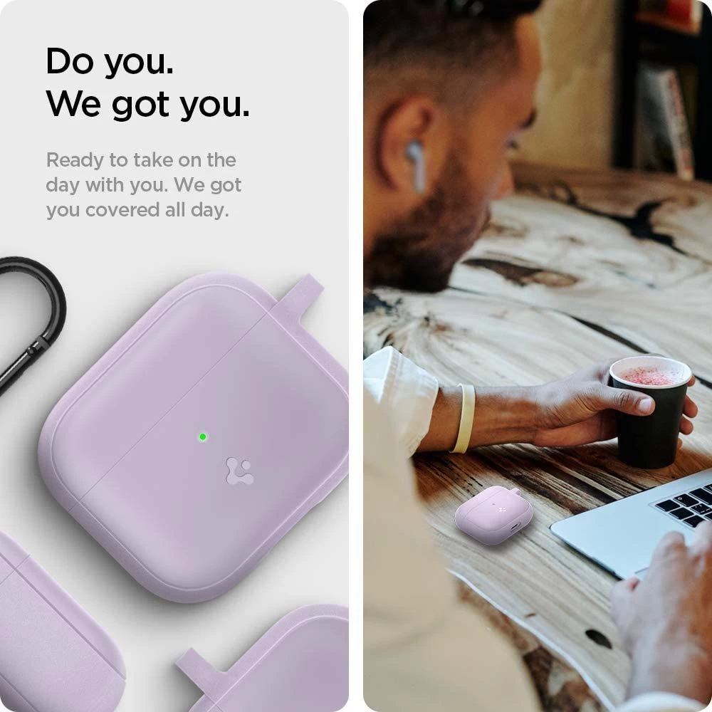Apple AirPods 3 dėklas  SPIGEN Silicon Fit