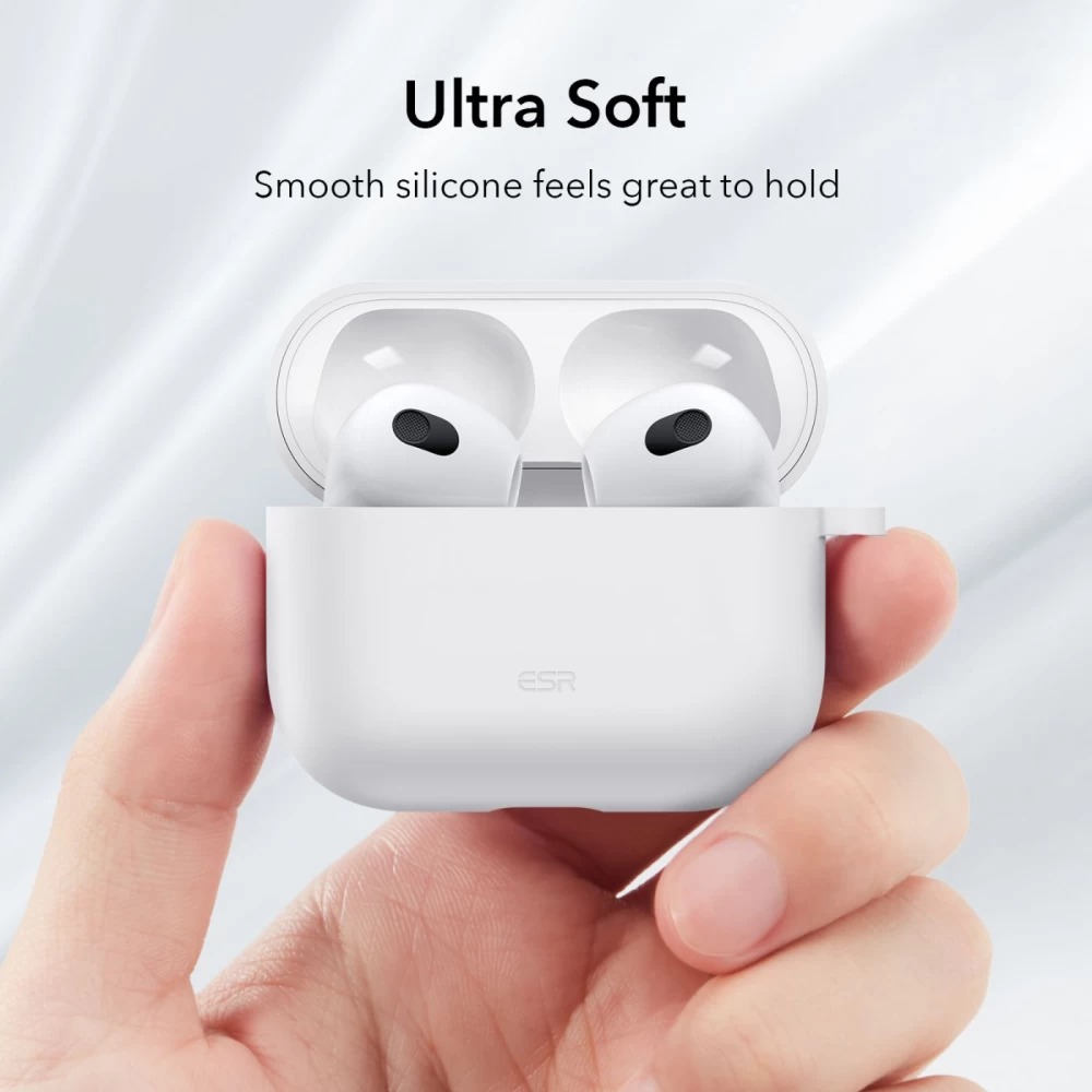 Apple AirPods 3 dėklas baltas ESR Bounce 