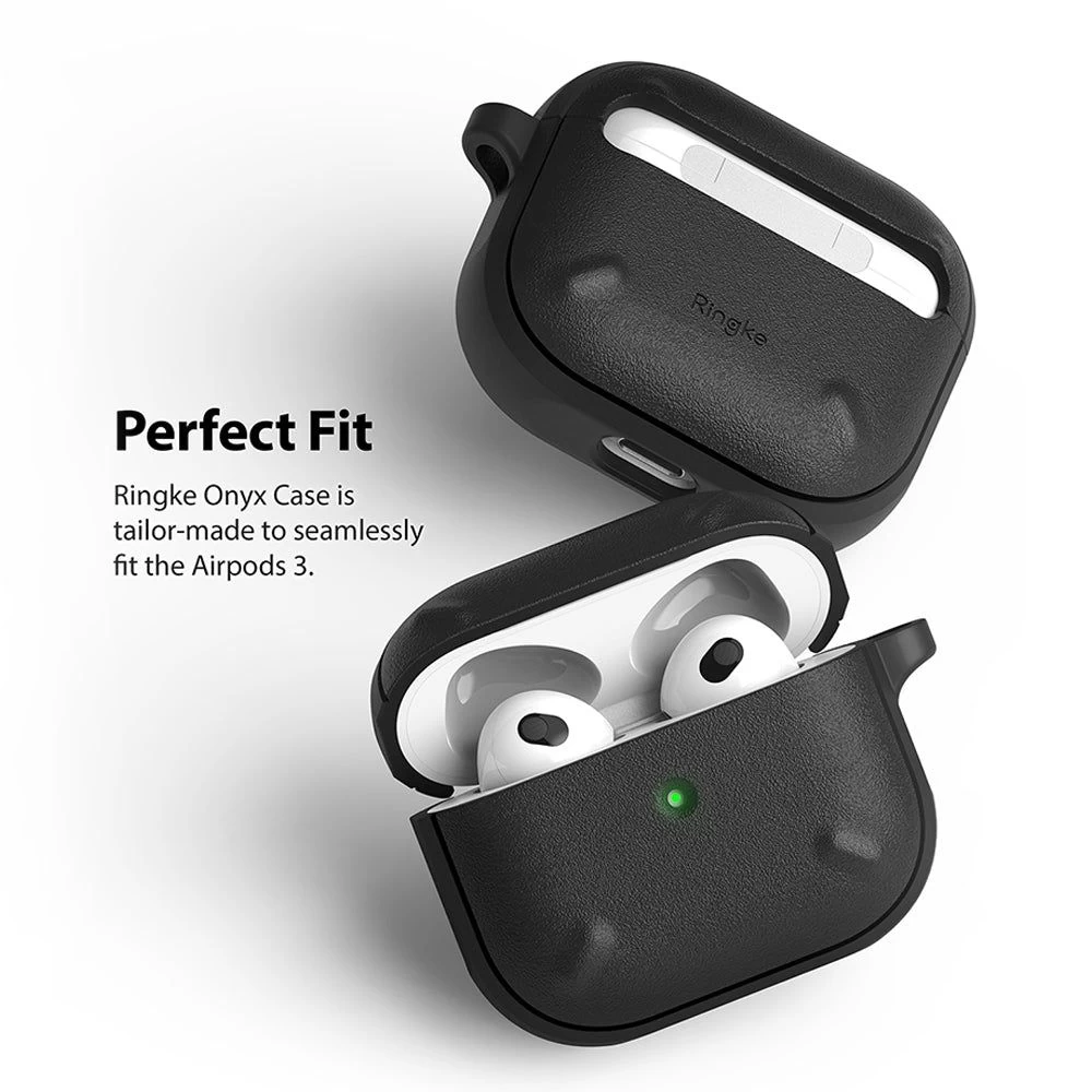 Apple AirPods 3 dėklas Juoda RINGKE Onyx Airpods
