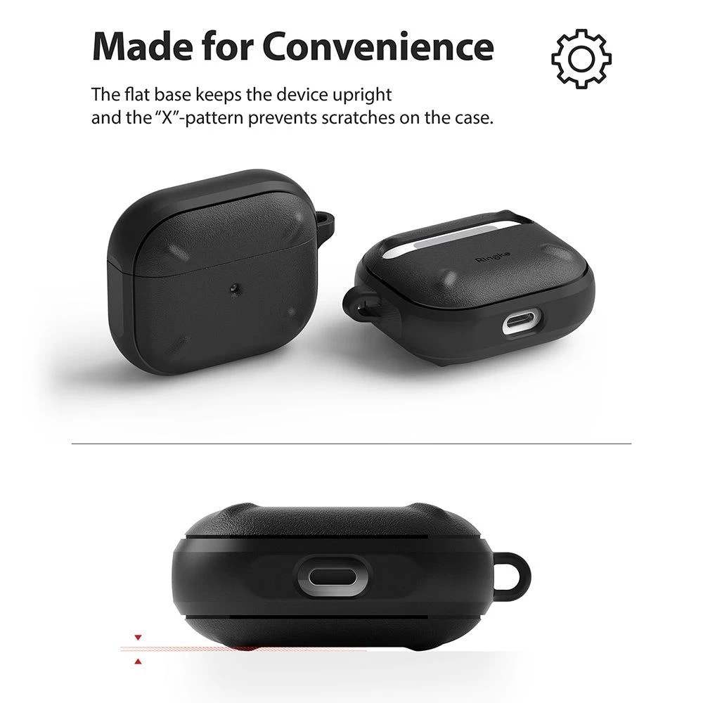 Apple AirPods 3 dėklas Juoda RINGKE Onyx Airpods