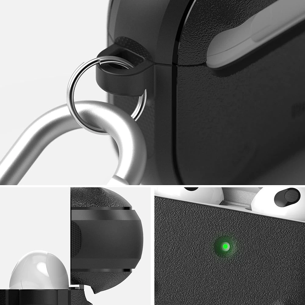 Apple AirPods 3 dėklas Juoda RINGKE Onyx Airpods
