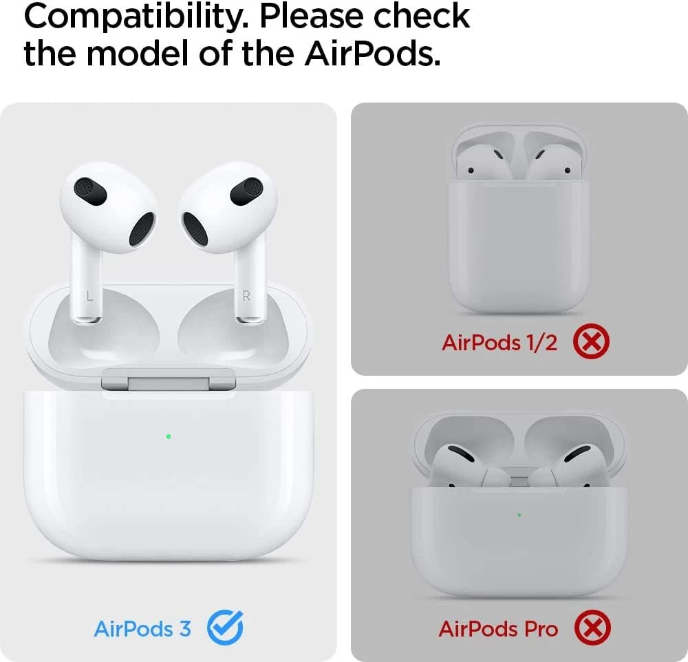 Apple AirPods 3 чехол черный SPIGEN Urban Fit