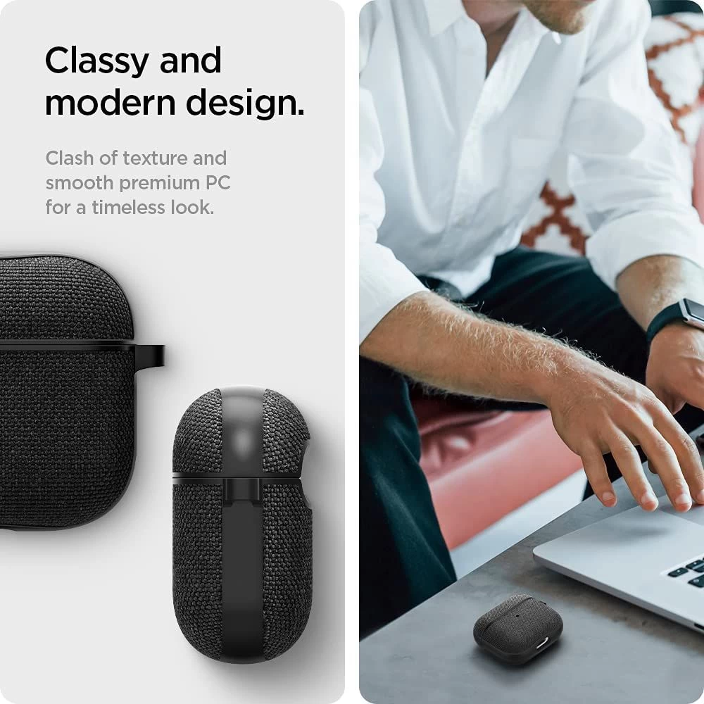 Apple AirPods 3 чехол черный SPIGEN Urban Fit