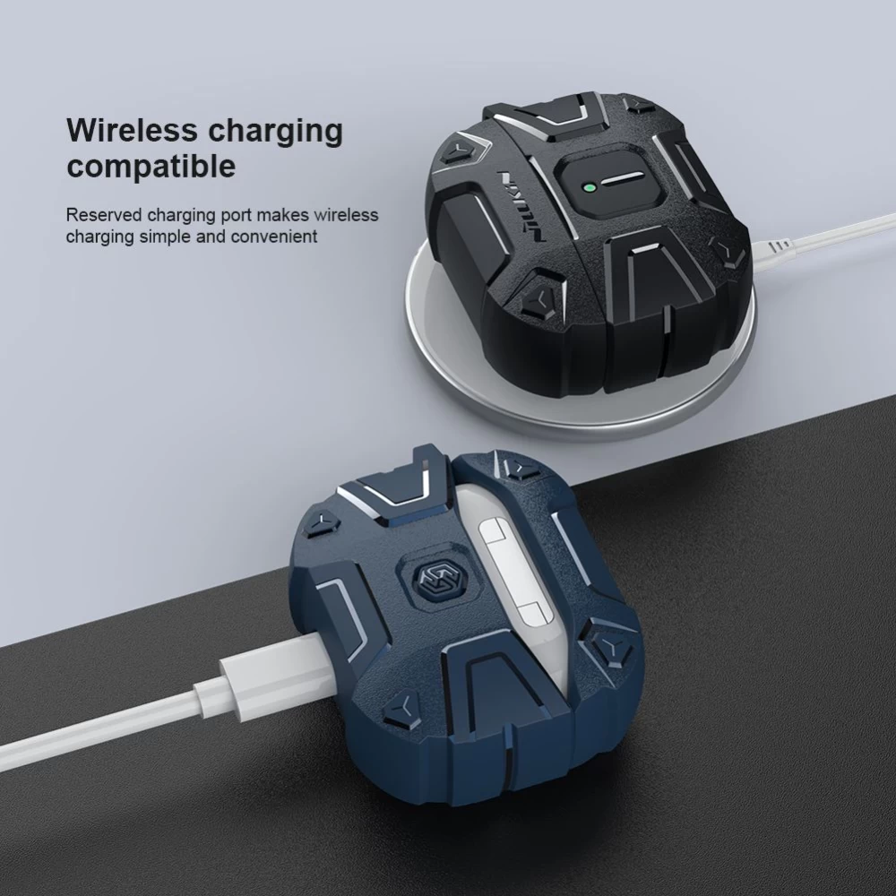 Apple AirPods 3 dėklas Juoda Nillkin Explorer 