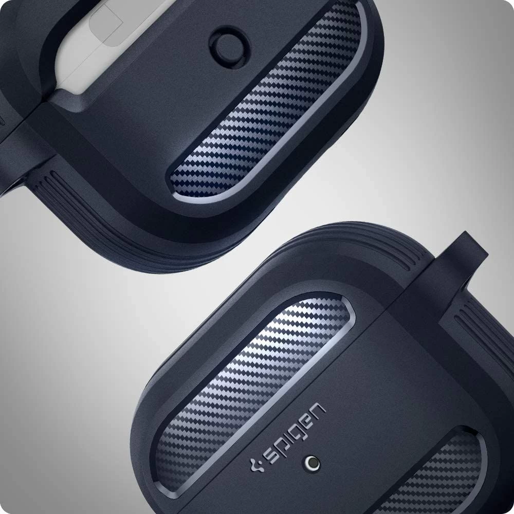 Apple AirPods 3 maciņš pelēks SPIGEN Rugged Armor 