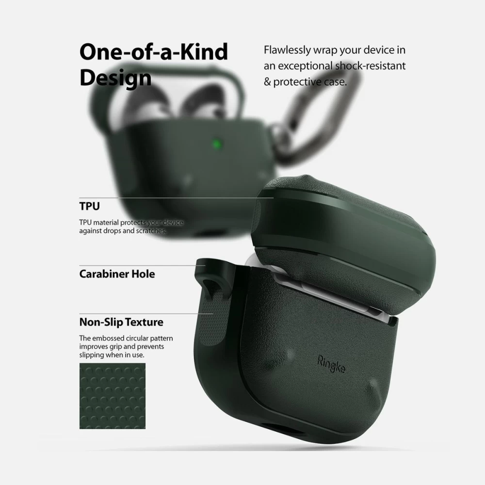 Apple AirPods 3 maciņš zaļš RINGKE Onyx Airpods