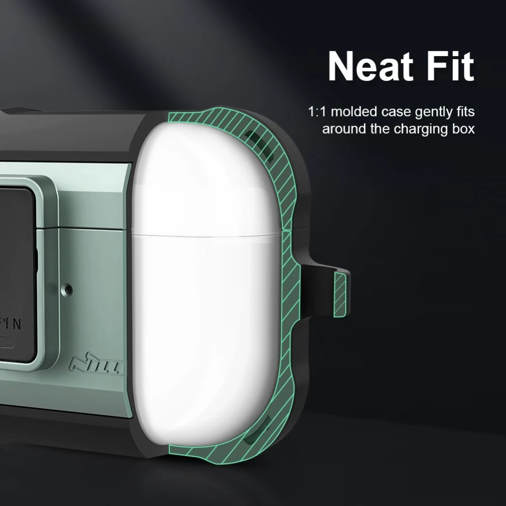 Apple AirPods 3 dėklas žalia Nillkin Bounce 