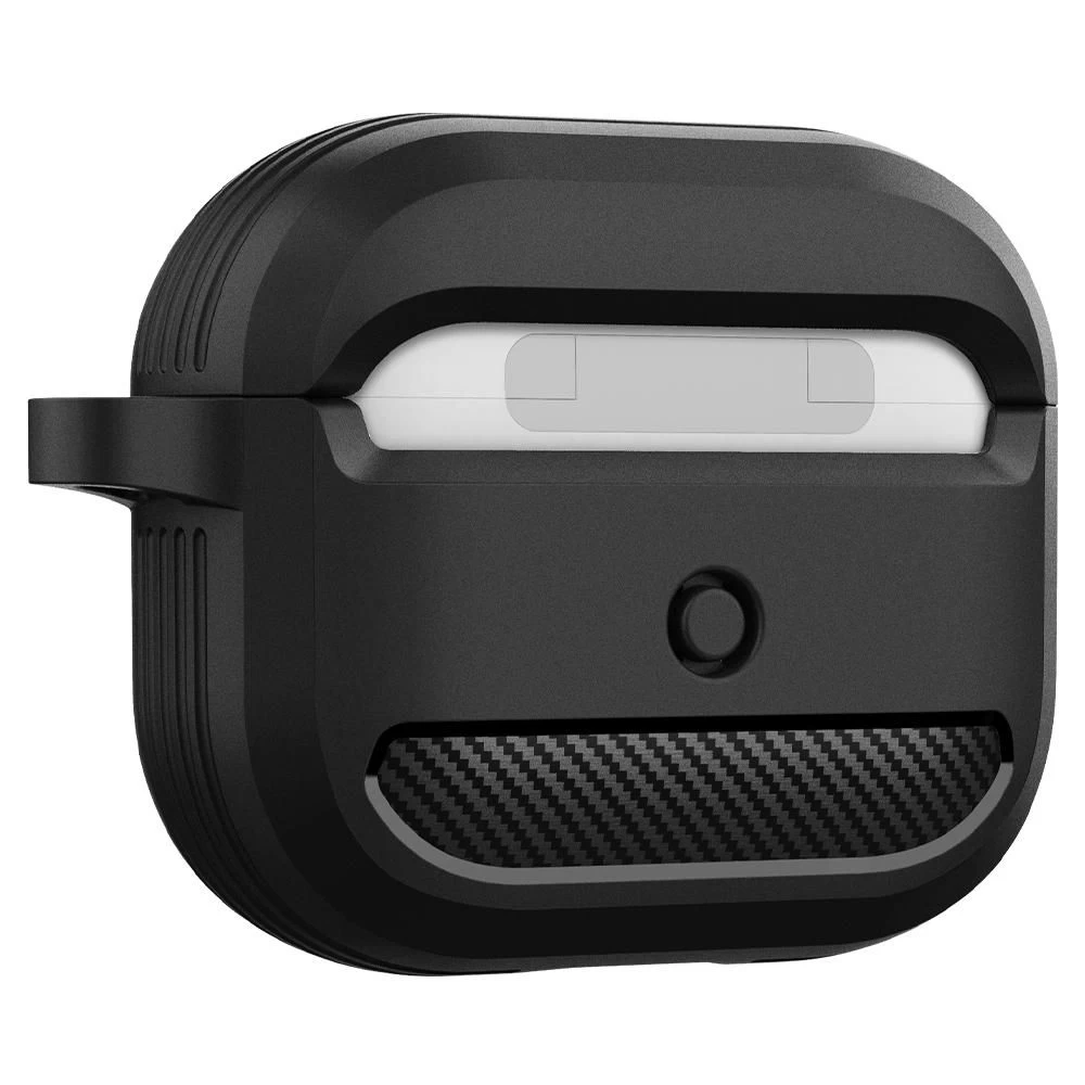 Apple AirPods 3 dėklas Juoda SPIGEN Rugged Armor