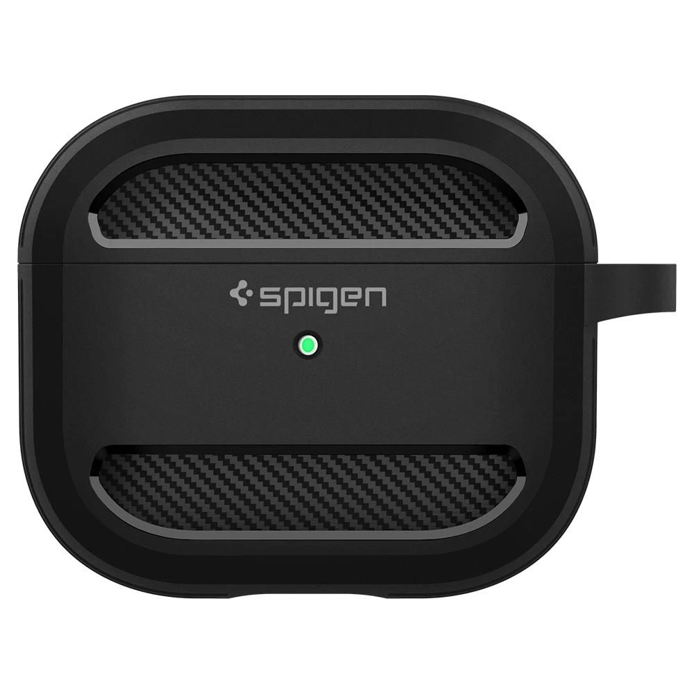 Apple AirPods 3 dėklas Juoda SPIGEN Rugged Armor