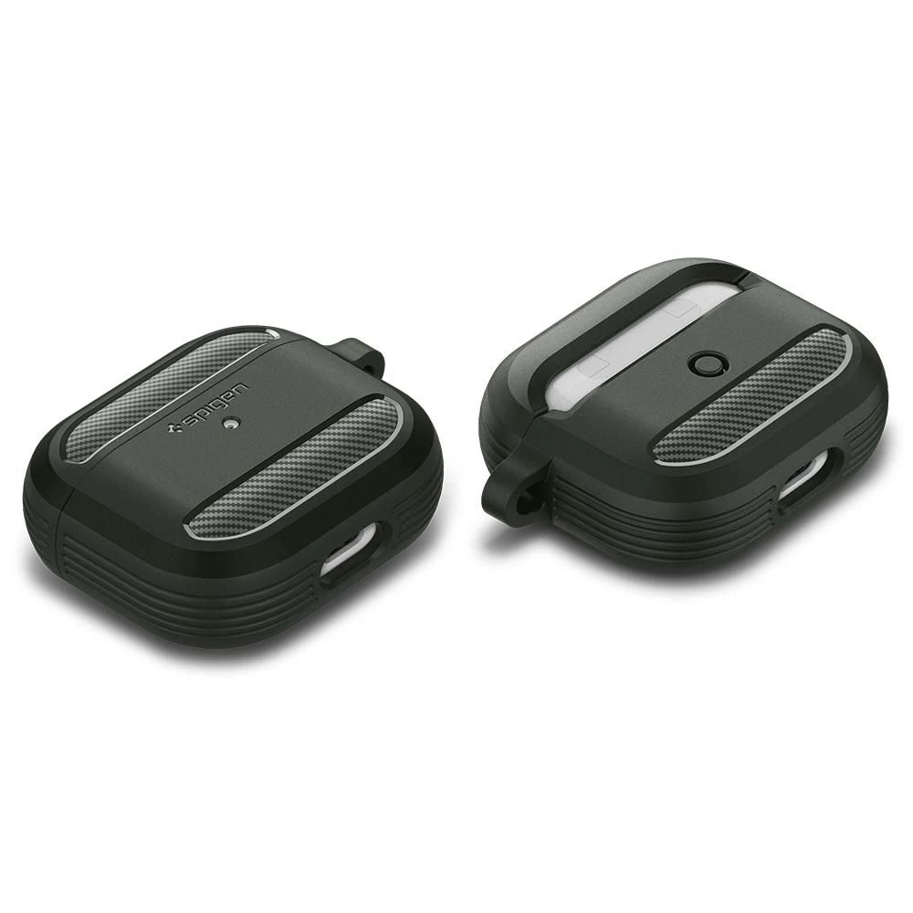 Apple AirPods 3 dėklas žalia SPIGEN Rugged Armor