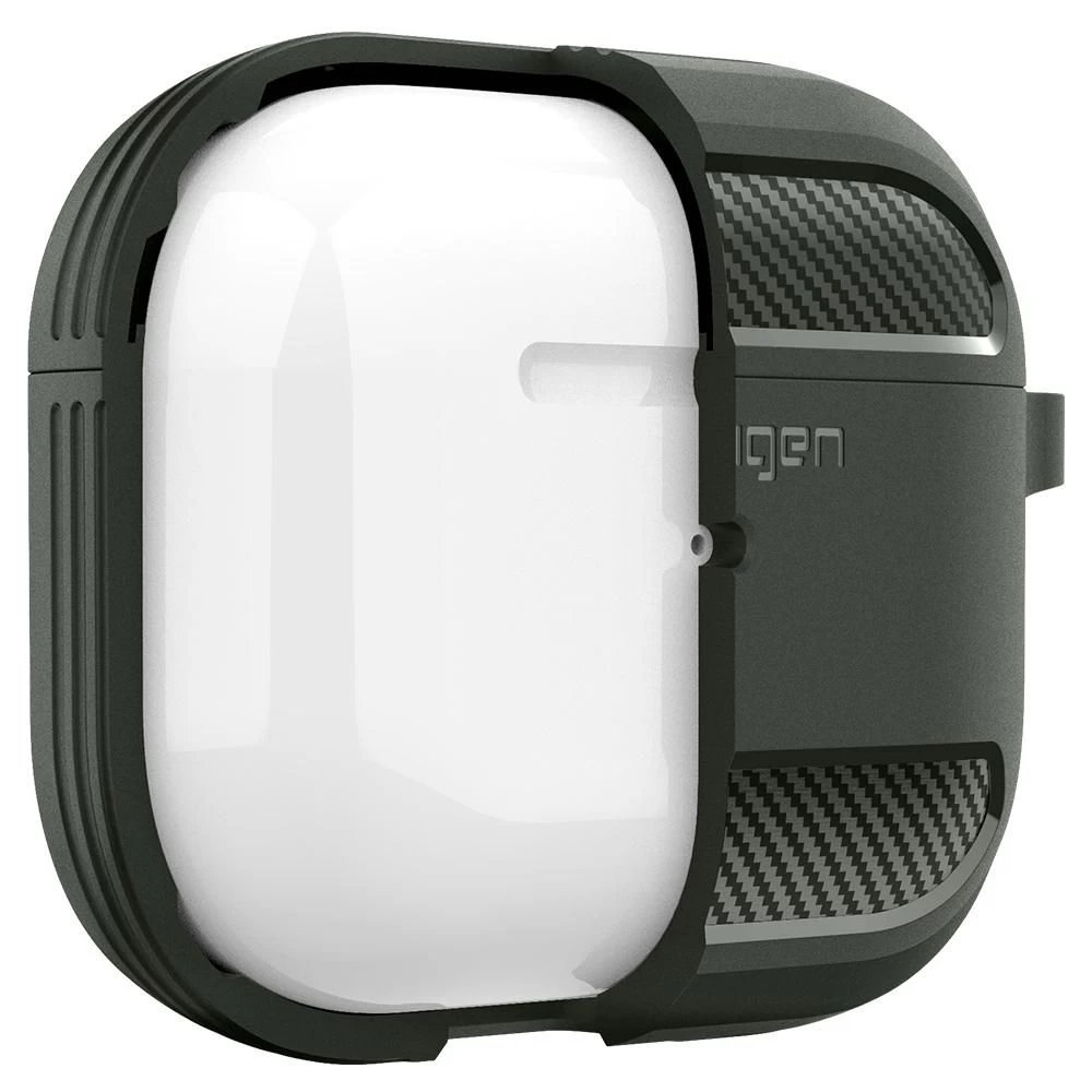 Apple AirPods 3 dėklas žalia SPIGEN Rugged Armor