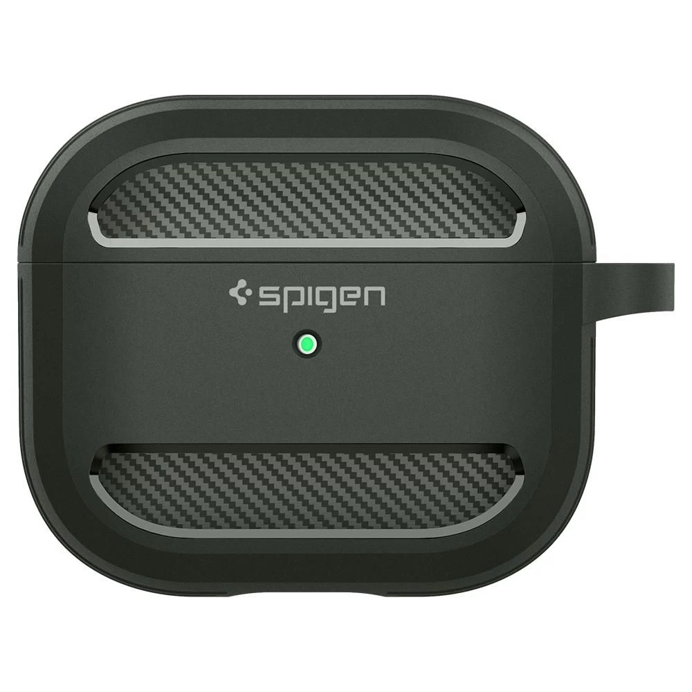 Apple AirPods 3 dėklas žalia SPIGEN Rugged Armor