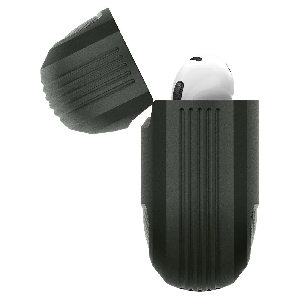 Apple AirPods 3 dėklas žalia SPIGEN Rugged Armor