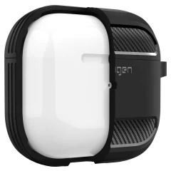 Apple AirPods 3 dėklas Juoda SPIGEN Rugged Armor 