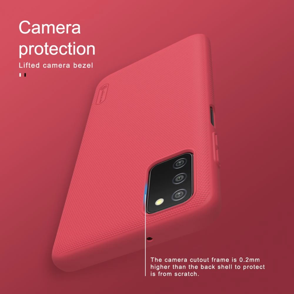 Samsung Galaxy A03S case white Nillkin Super Frosted Shield 