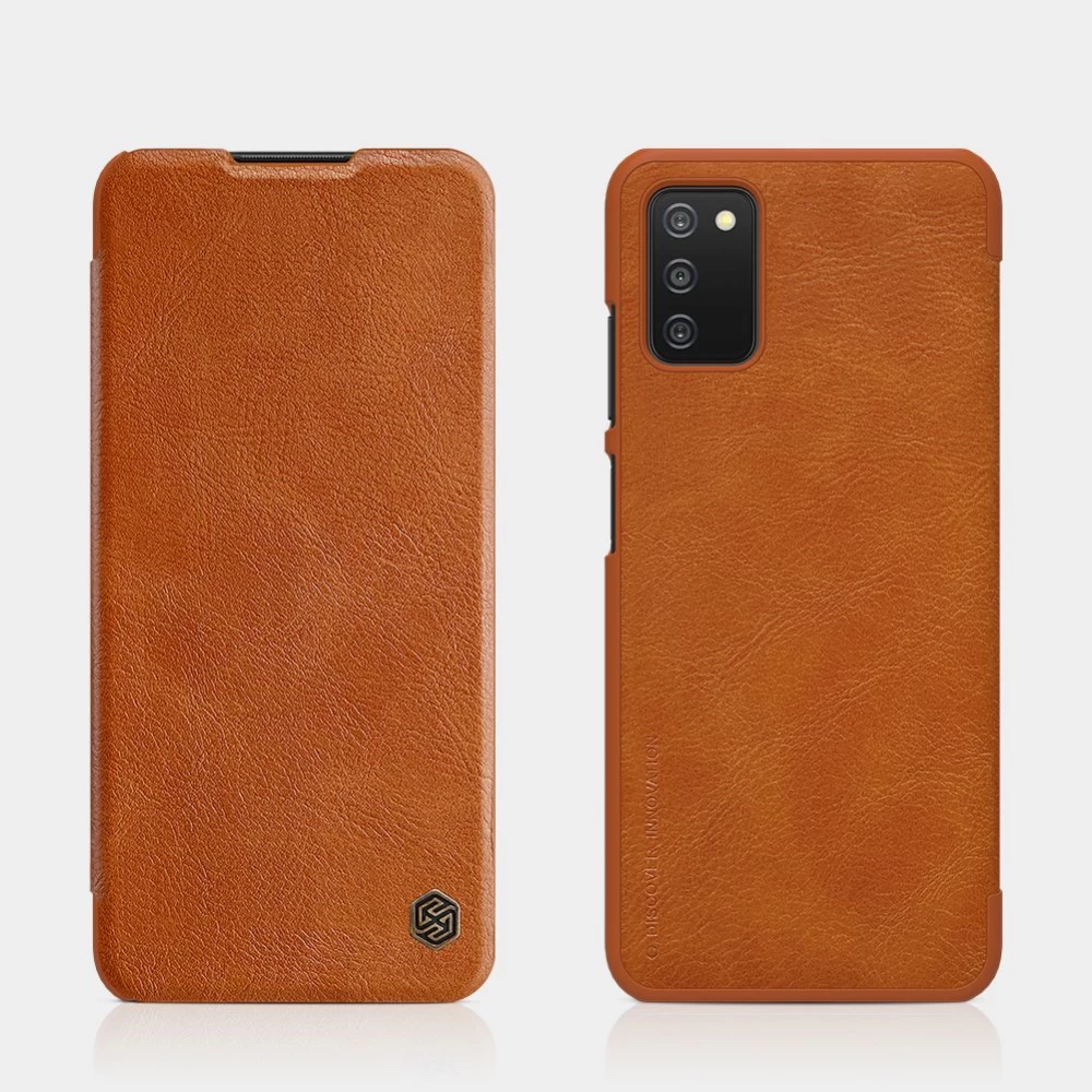 Samsung Galaxy A03S case red Nillkin Qin Leather 