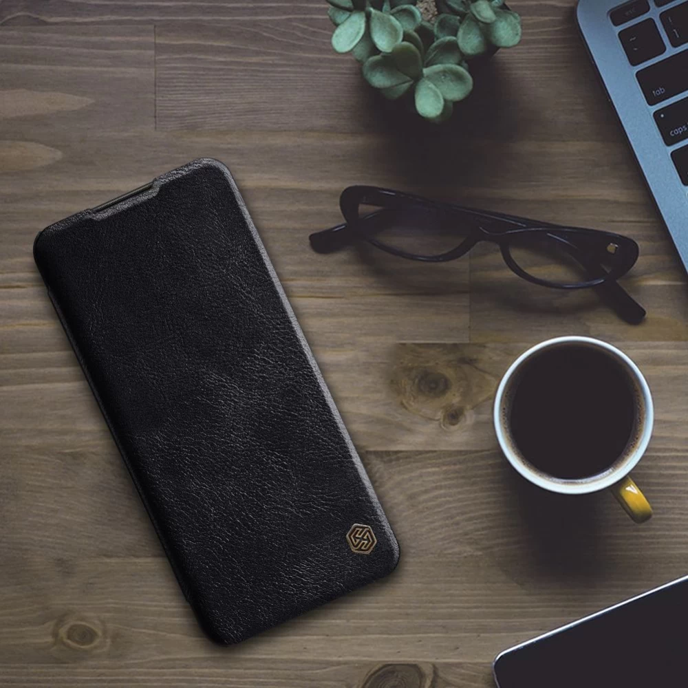 Samsung Galaxy A03S case red Nillkin Qin Leather 