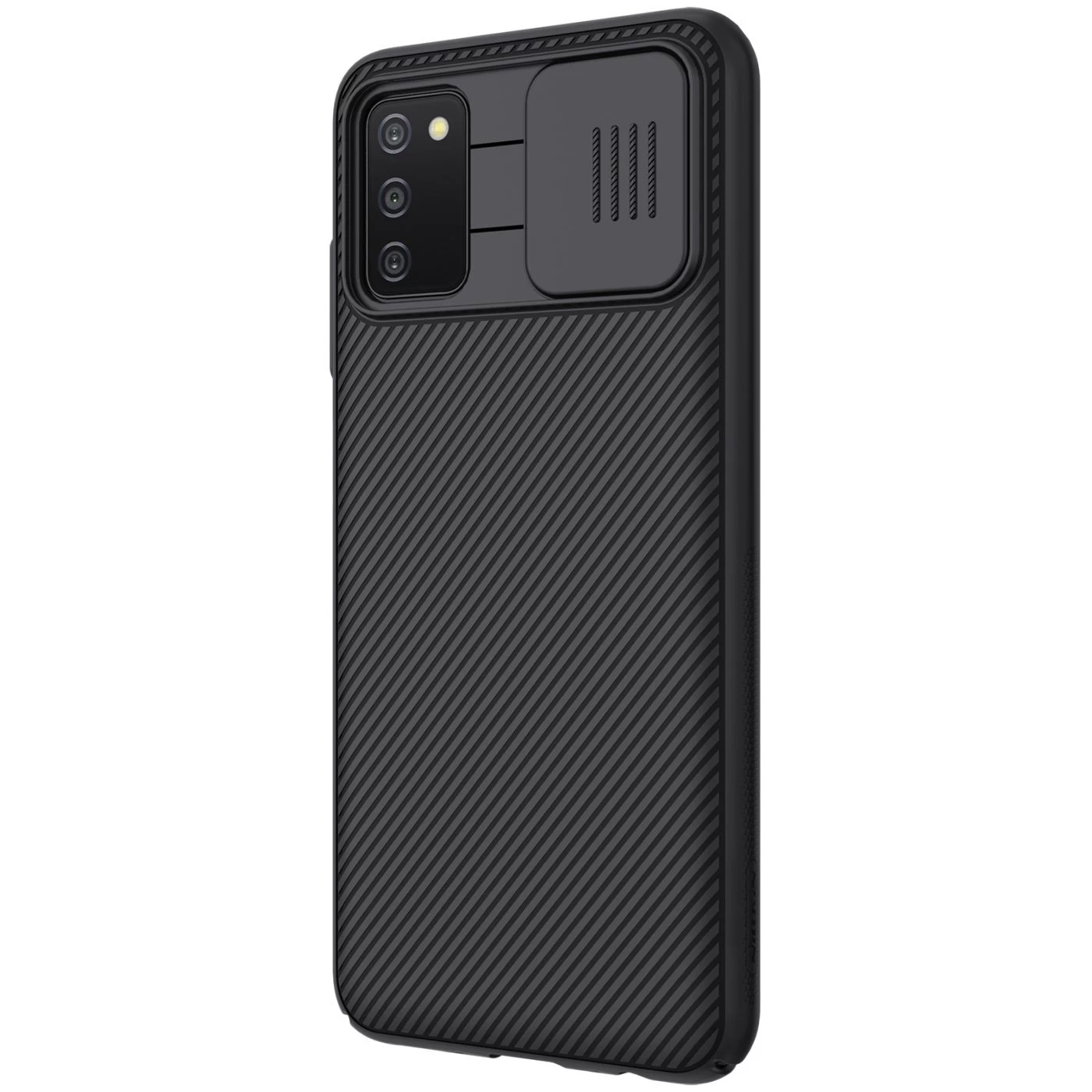 Samsung Galaxy A03S case black Nillkin CamShield