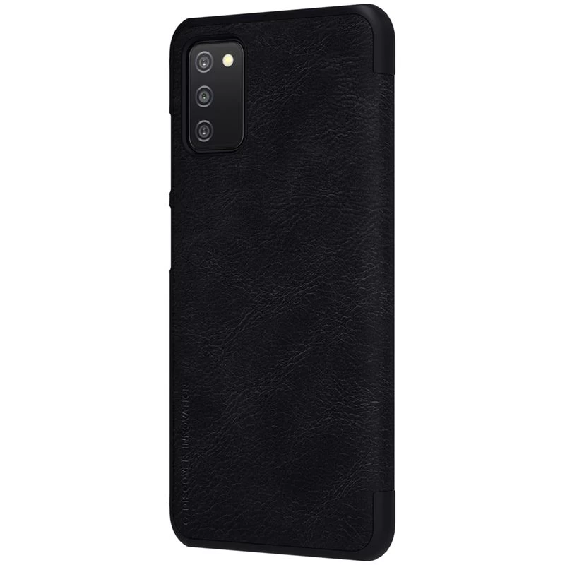Samsung Galaxy A03S case black Nillkin Qin Leather