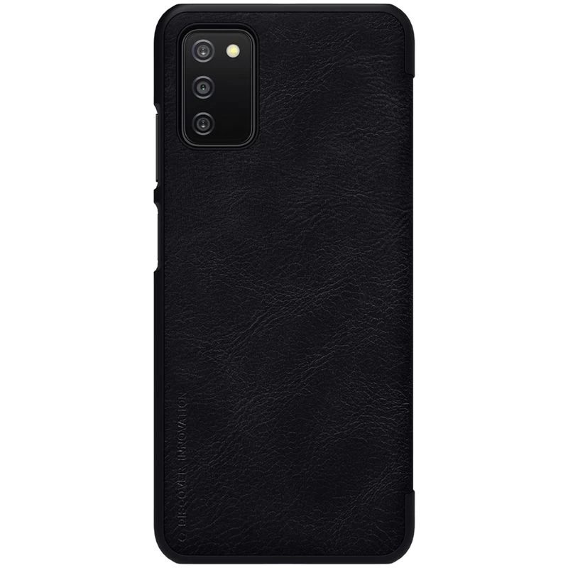 Samsung Galaxy A03S case black Nillkin Qin Leather