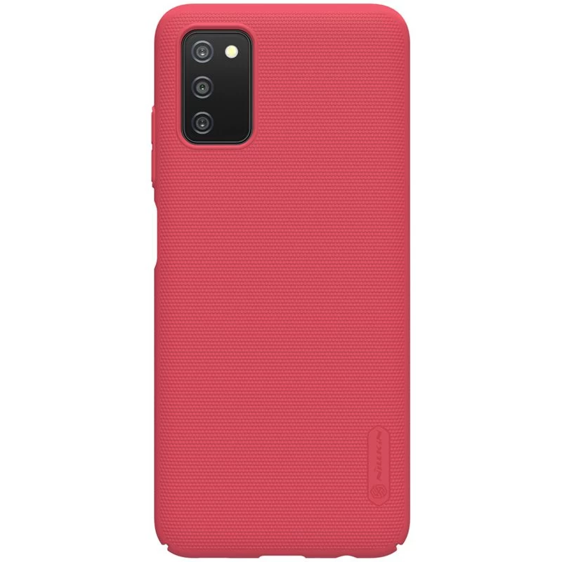 Samsung Galaxy A03S case red Nillkin Super Frosted Shield