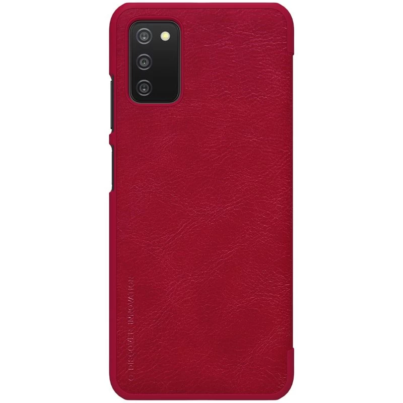 Samsung Galaxy A03S case red Nillkin Qin Leather