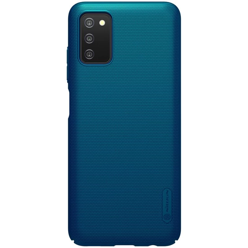 Samsung Galaxy A03S case blue Nillkin Super Frosted Shield