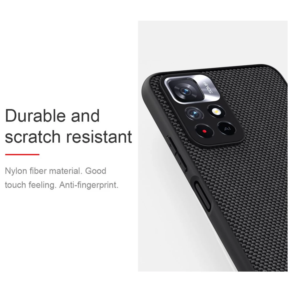 Xiaomi RedMi Note 11 5G case black Nillkin Textured 