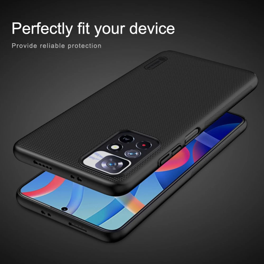 Xiaomi Poco M4 Pro 5G case white Nillkin Super Frosted Shield