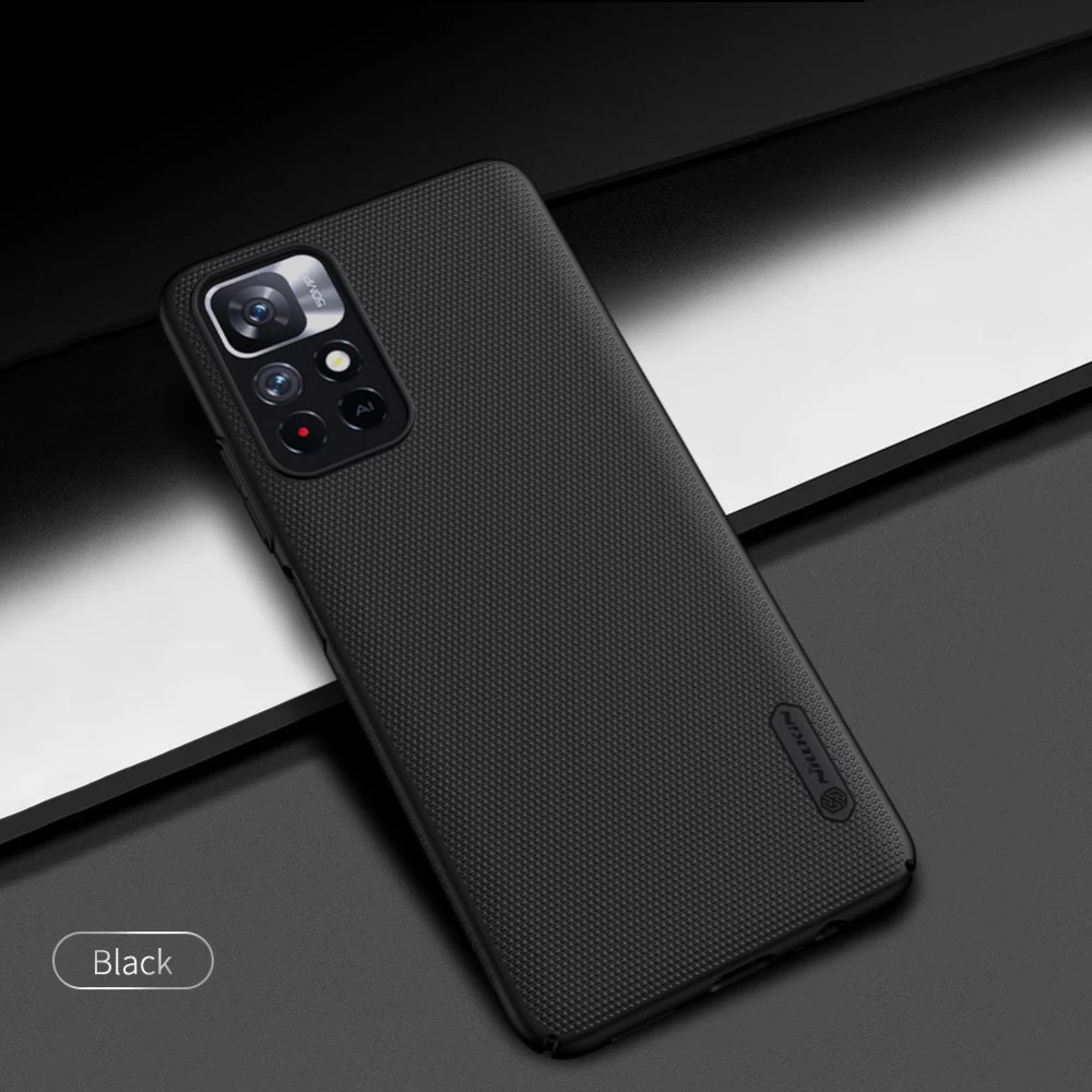 Xiaomi Poco M4 Pro 5G case white Nillkin Super Frosted Shield