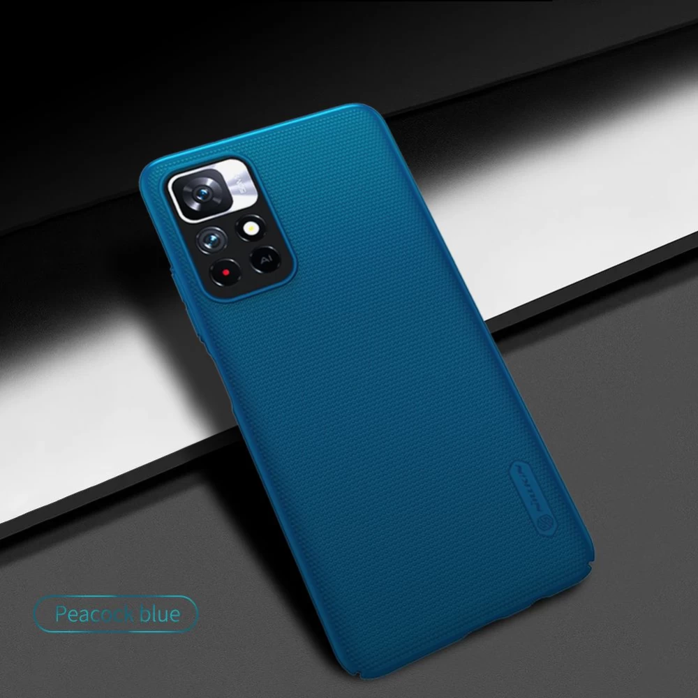 Xiaomi Poco M4 Pro 5G case white Nillkin Super Frosted Shield