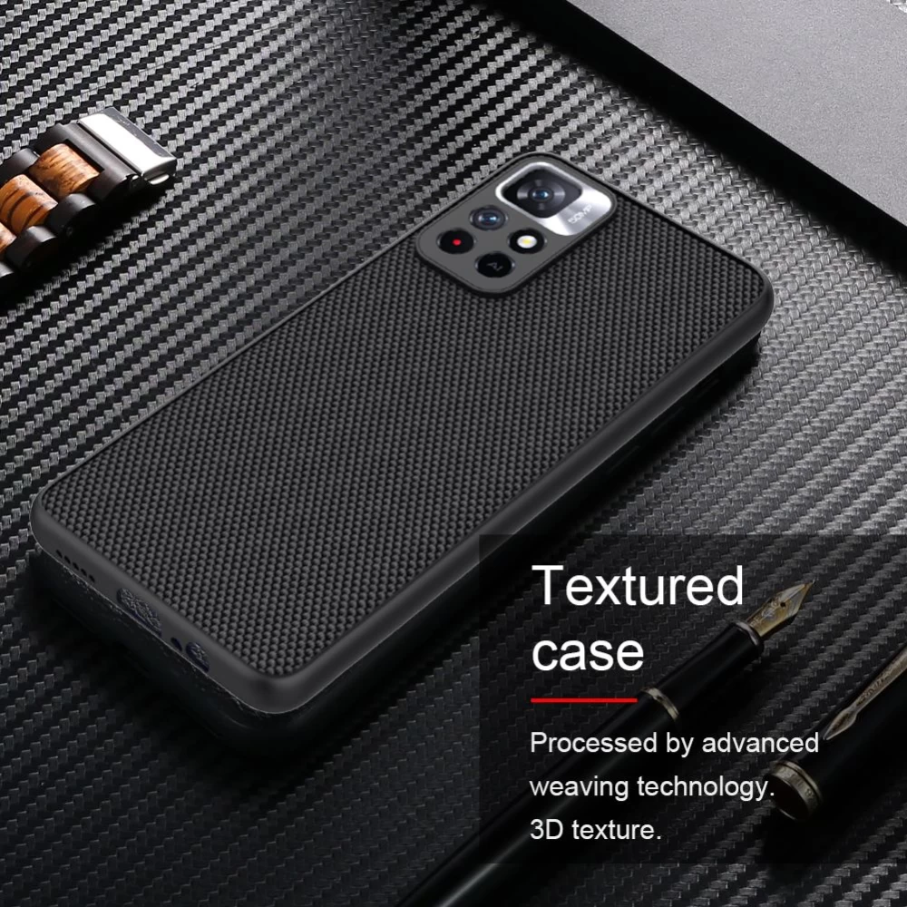 Xiaomi Poco M4 Pro 5G ümbris must Nillkin Textured 