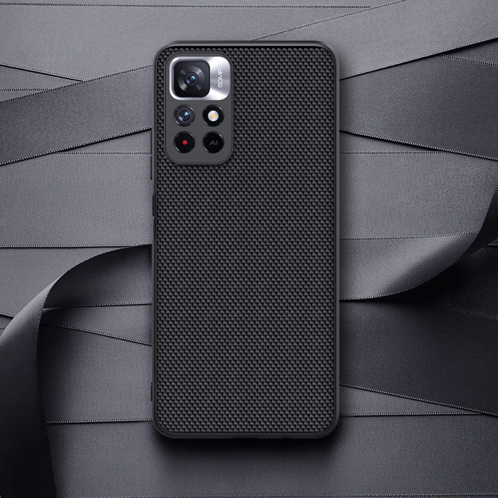 Xiaomi Poco M4 Pro 5G ümbris must Nillkin Textured 