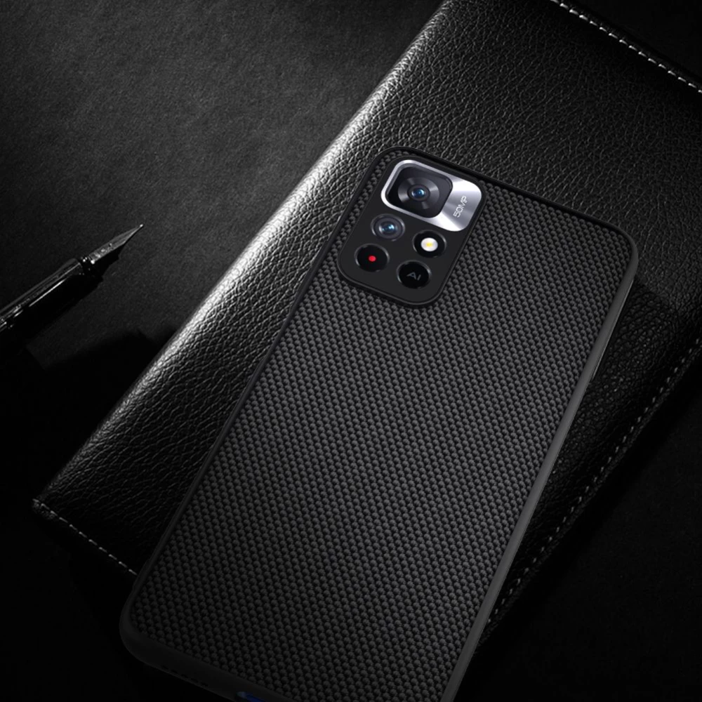 Xiaomi Poco M4 Pro 5G ümbris must Nillkin Textured 