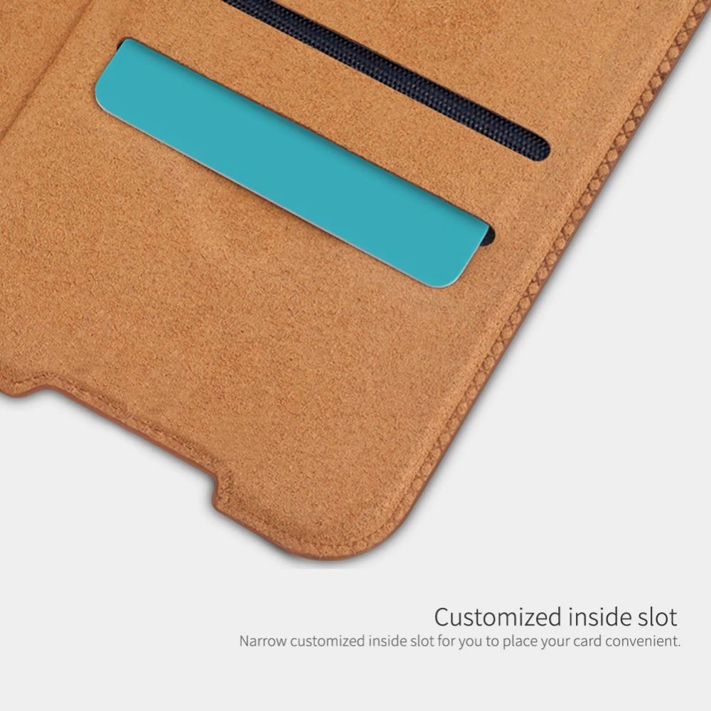 Xiaomi Poco M4 Pro 5G case black Qin Leather