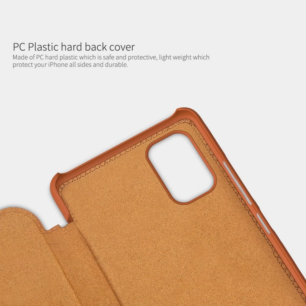 Xiaomi Poco M4 Pro 5G case black Qin Leather