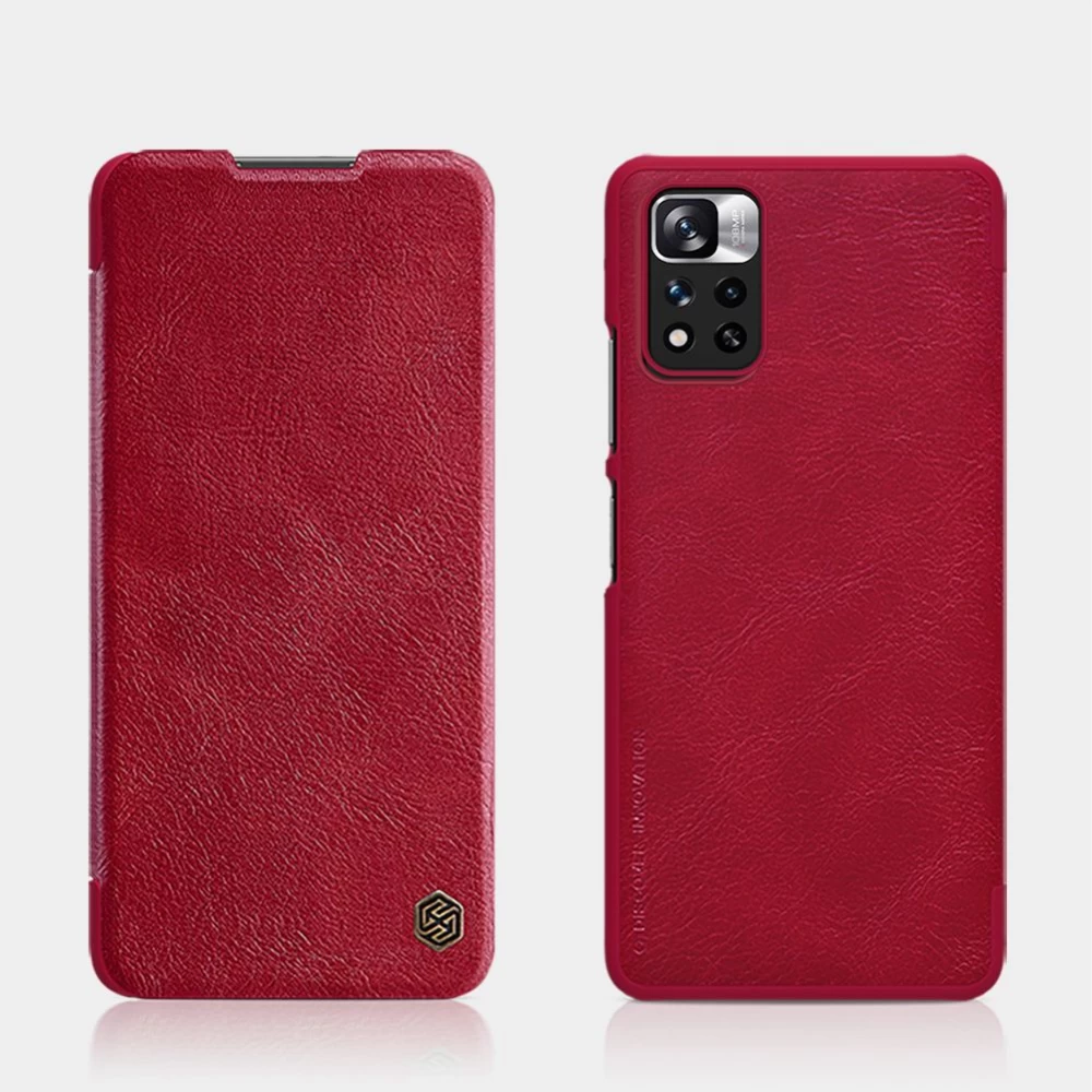 Xiaomi Poco M4 Pro 5G case black Qin Leather