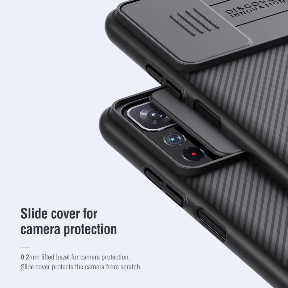 Xiaomi Poco M4 Pro 5G case blue Nillkin CamShield 