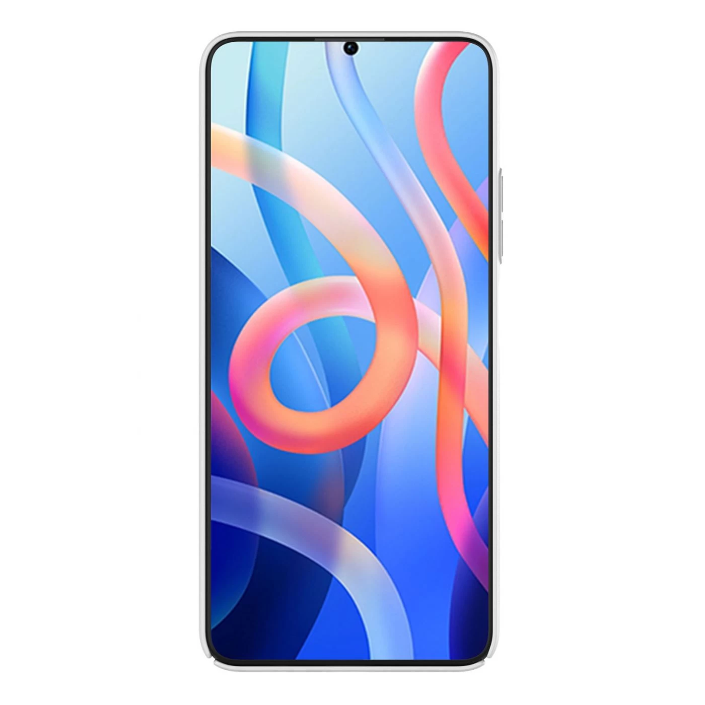 Xiaomi Poco M4 Pro 5G case white Nillkin Super Frosted Shield