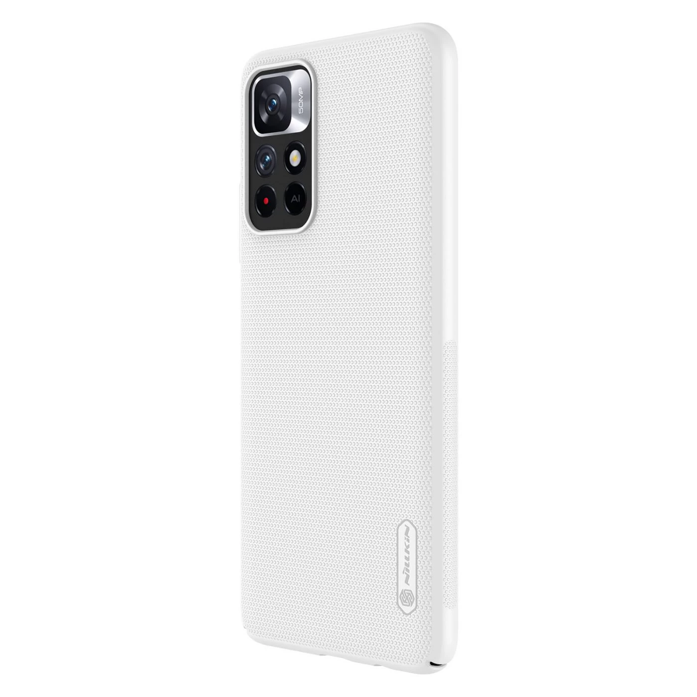 Xiaomi Poco M4 Pro 5G case white Nillkin Super Frosted Shield