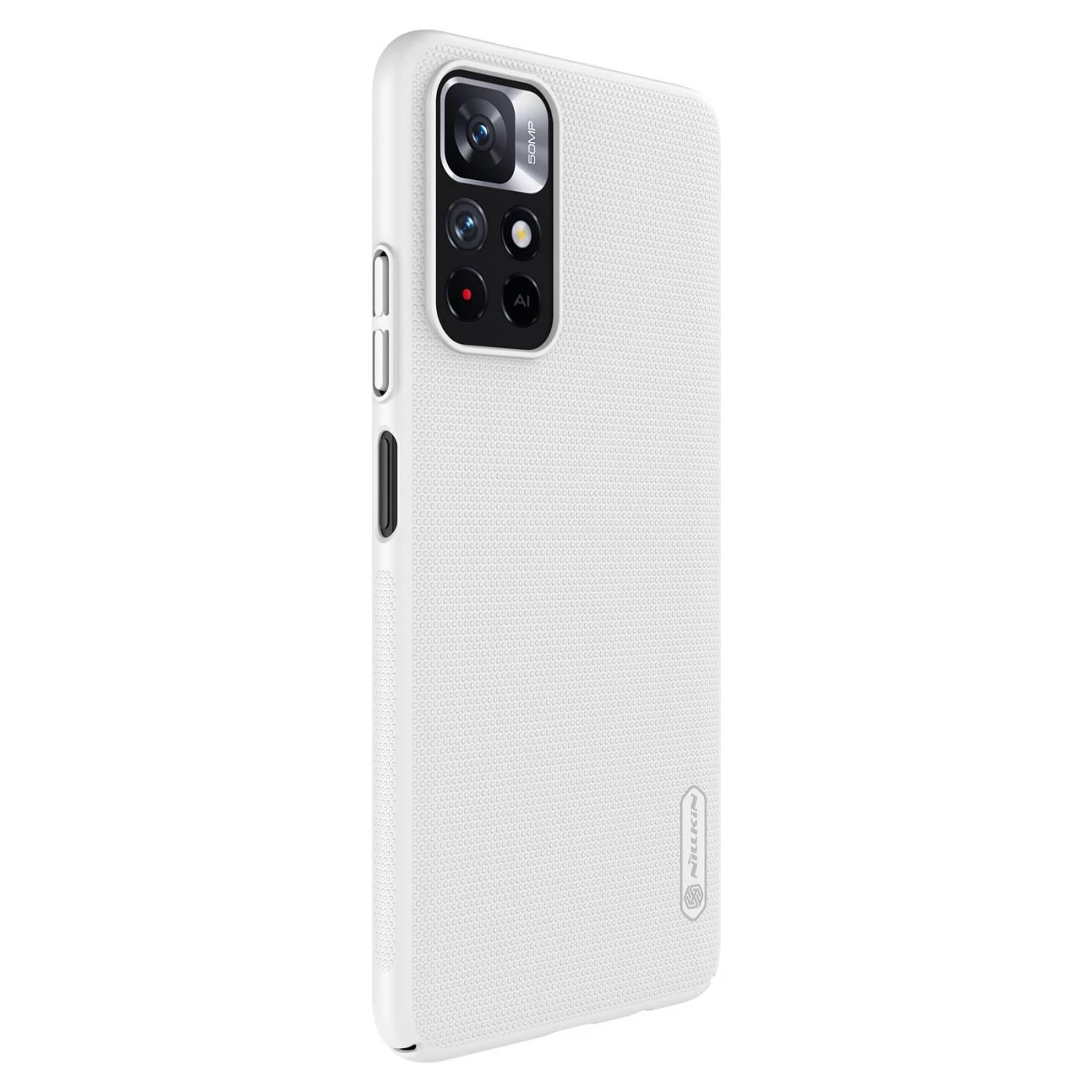 Xiaomi Poco M4 Pro 5G case white Nillkin Super Frosted Shield