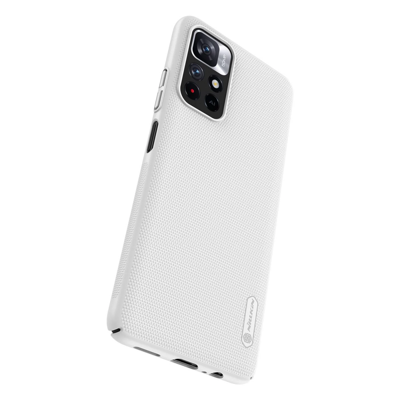 Xiaomi Poco M4 Pro 5G case white Nillkin Super Frosted Shield